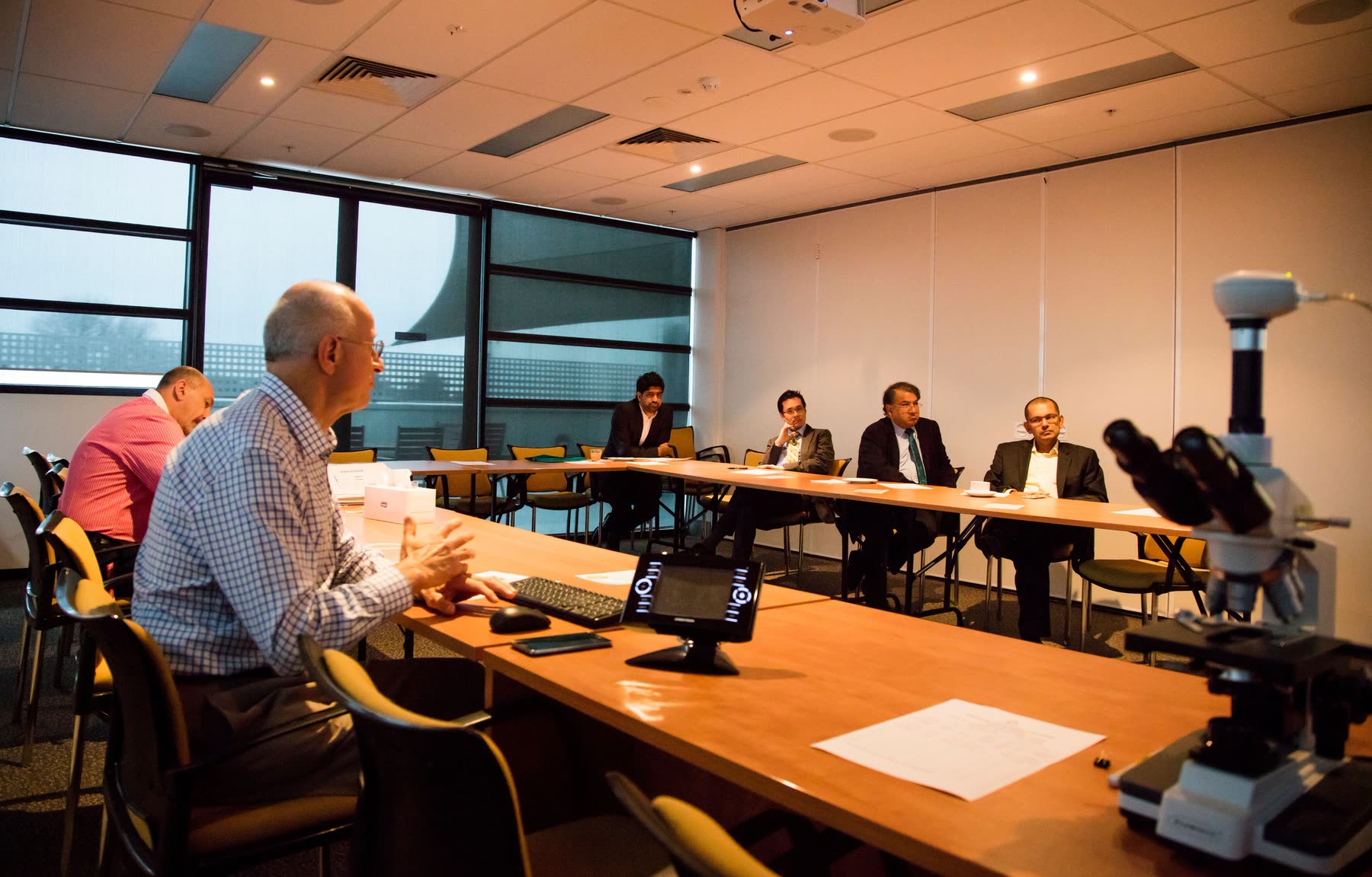 PASO specialists at a multidisciplinary meeting