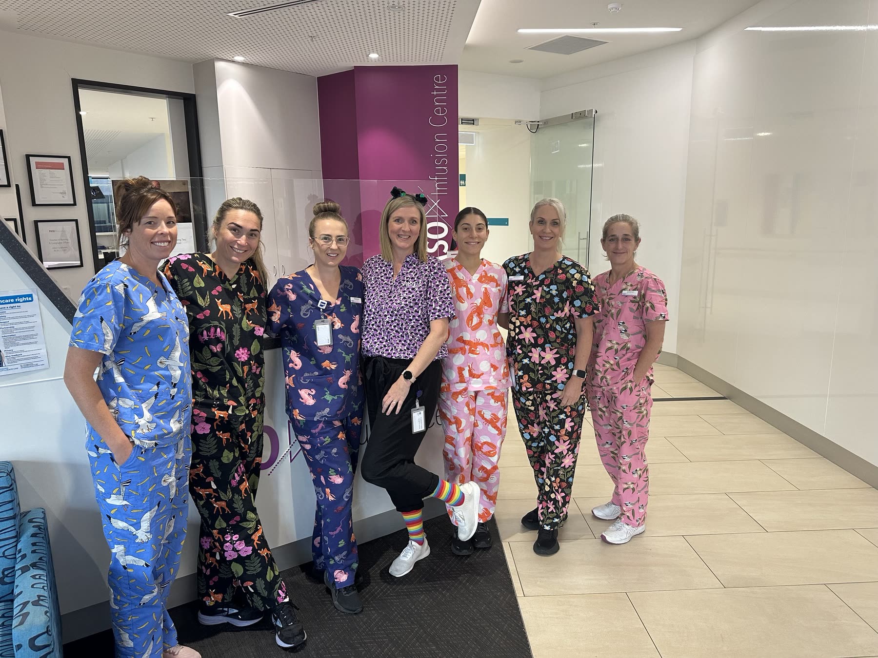PASO Infusion Centre nursing team